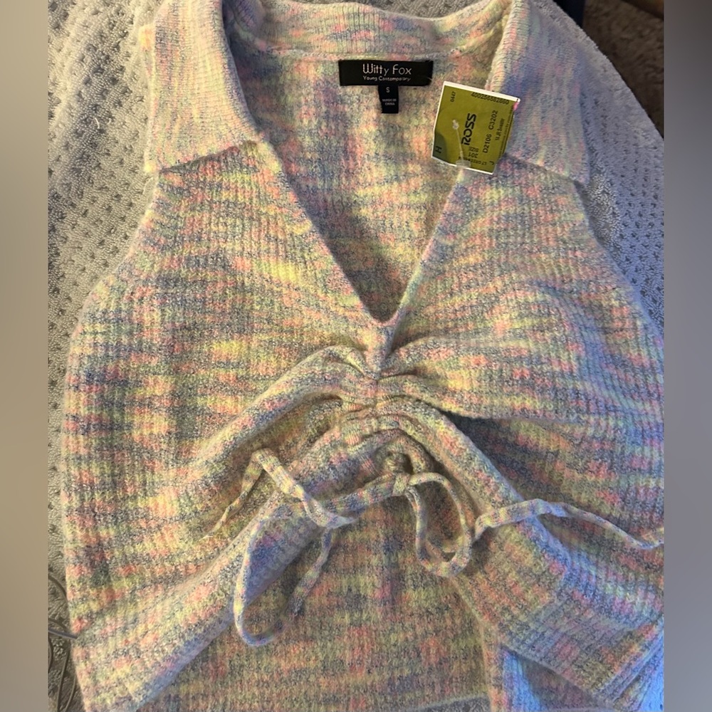 Sweater tank top